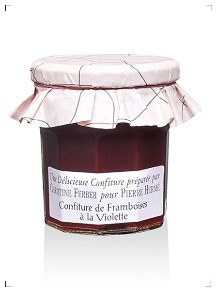 Pierre Herme CONFITURE DE FRAMBOISES A LA VIOLETTE, コンフィチュール フランボワーズ ＆ スミレ ピエール エルメ