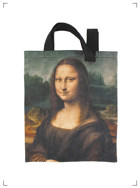Musees de Paris SAC COTTON LEONARD DE VINCI JOCONDE, トートバッグ レオナルド・ダ・ヴィンチ モナリザ パリの美術館