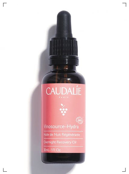 Caudalie VINOSOURCE HUILE DE NUIT, ヴィノソース 夜用オイル コーダリー