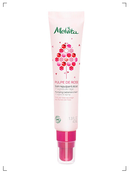 Melvita PULPE DE ROSE SOIN REPULPANT ECLAT, パルプデローズ クリーム メルヴィータ