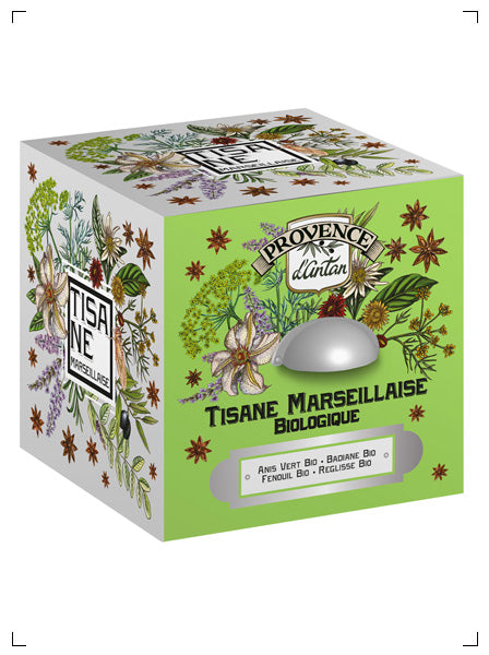Provence d'Antan TISANE MARSEILLAISE BIOLOGIQUE, ティザンヌ マルセイエーズ ビオ プロヴァンス ダンタン