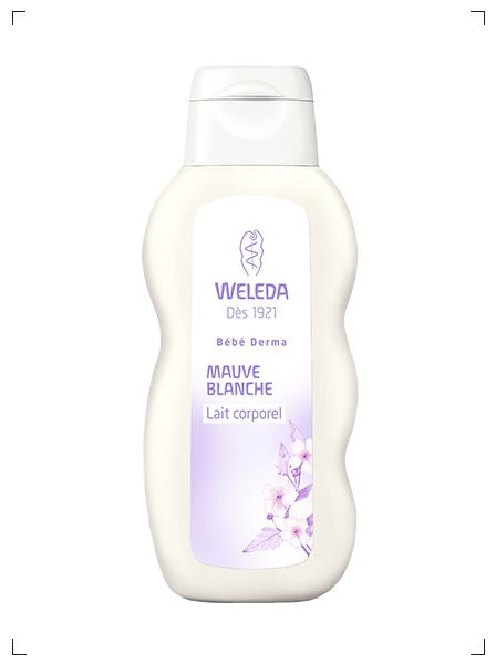 Weleda BEBE LAIT CORPOREL A LA MAUVE BLANCHE, モーヴブランシュ ベビーミルクローション ヴェレダ