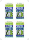 Monoprix INFUSION VERVEINE MENTHE, インフュージョン ヴァーベナ＆ミント 4箱セット モノプリ
