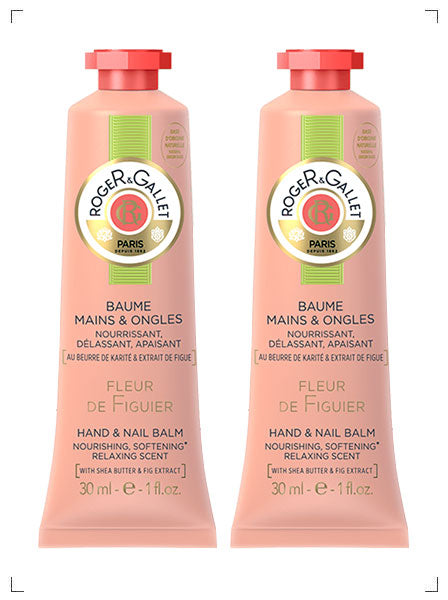 Roger & Gallet CREME MAINS & ONGLES FLEUR DE FIGUIER, ハンド＆ネイルクリーム イチジク ロジェ エ ガレ