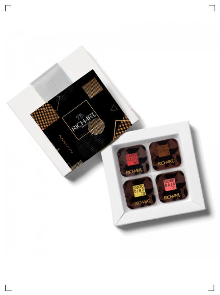 Richart ULTRA-MINCES SUR LA ROUTE DU CACAO 16 PALETS, ウルトラマンス 16枚入り リシャール