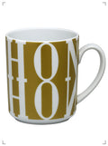 Fauchon MUG OR ET BLANC FAUCHON, マグカップ ゴールド＆ホワイト フォション フォション