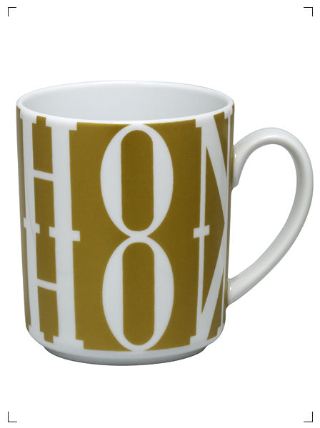 Fauchon MUG OR ET BLANC FAUCHON, マグカップ ゴールド＆ホワイト フォション フォション