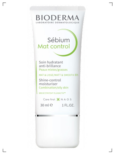 Bioderma SEBIUM MAT  FLUIDE HYDRATANT MATIFIANT, セビウム マット フルイド イドラタント マティフィアント ビオデルマ