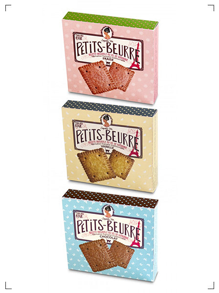 Sophie M PETITS BEURRE, プチ ブール 3箱セット ソフィー エム