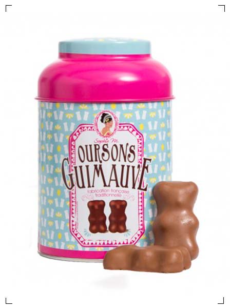Sophie M OURSONS GUIMAUVE, マシュマロ チョコレート ソフィー エム