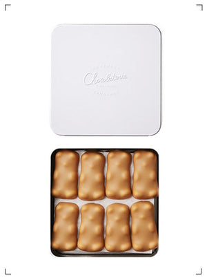 Cyril Lignac BOITE DE 16 OURSONS OURSON GUIMAUVE DULCEY, マシュマロ ブロンドチョコレート 16個入り シリル リニャック