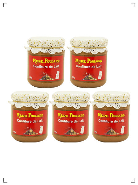 La Mere Poulard CONFITURE DE LAIT, ミルクジャム 5点セット ラ メール プラール