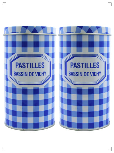 Pastille de Vichy MAISON MOINET CARREAUX VICHY, メゾン モワネット 350g缶 2缶セット パスティーユ ド ヴィッシー