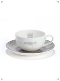 Dammann Freres MAXI TASSE ET SOUS-TASSE A THE, ティーカップ ＆ ソーサー 大 ダマン フレール