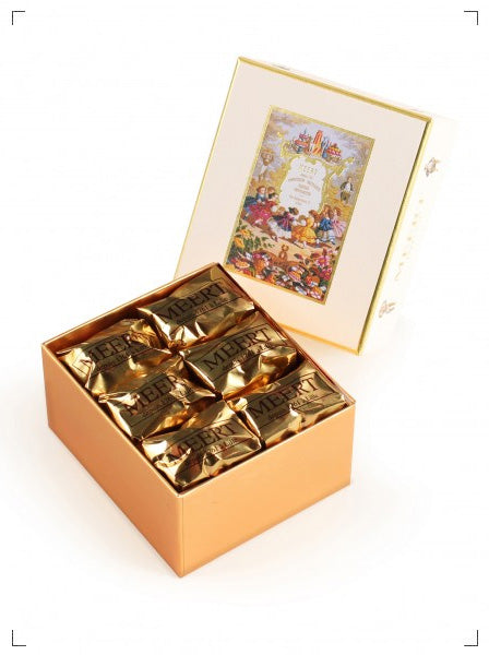Meert LES MARRONS GLACES NATURE, マロングラッセ 12個入り メール