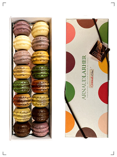 Arnaud Larher COFFRET DE 16 CARAMELS CHOC SAINT-GERMAIN, キャラメルショック サンジェルマン 16個入り アルノー ラエール