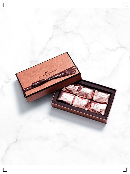 La Maison du Chocolat COFFRET 6 MARRONS GLACES, マロングラッセ 6個入り ラ メゾン デュ ショコラ