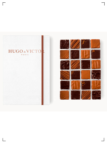 Hugo & Victor CARNET 48 CARRES, カルネ キャレ 48個入り ユーゴ＆ヴィクトール