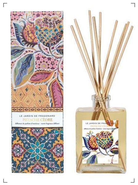 Fragonard LE JARDIN DE FRAGONARD PISTACHE CEDRE DIFFUSEUR, ピスタッシュ セードル ルームディフューザー フラゴナール
