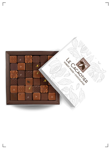 Le Cacaotier COFFRET 72 CHOCOLATS, ボンボンショコラ アソート 72個入り ル カカオティエ