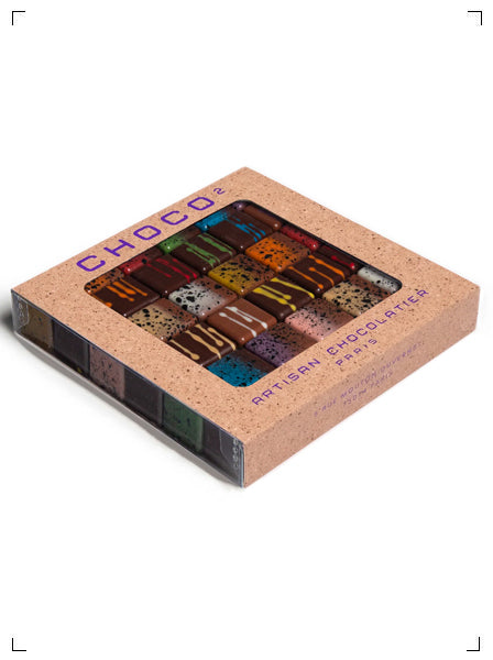 Choco2 CHOCO BOX 36 CUBES, 36キューブ ショコ オ キャレ