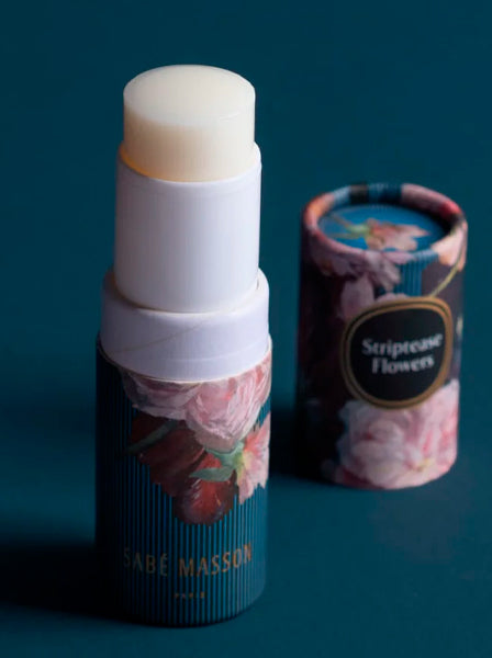 Sabe Masson PERFUME SOLIDE STRIPTEASE FLOWERS, ソフトパフューム ストリプティーズ フラワーズ サベ マソン