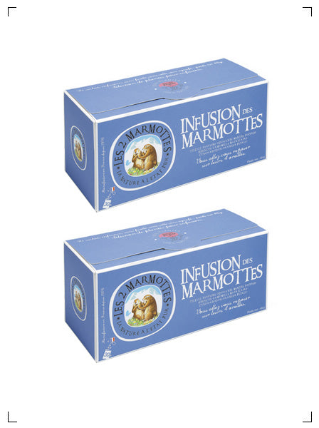 Les 2 marmottes INFUSION DES MARMOTTES, インフュージョン ド マルモット レ ドゥ マルモット