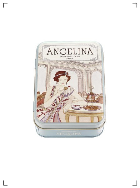 Angelina CREPES DENTELLE CHOCOLAT NOIR, ダークチョコレート クレープ アンジェリーナ