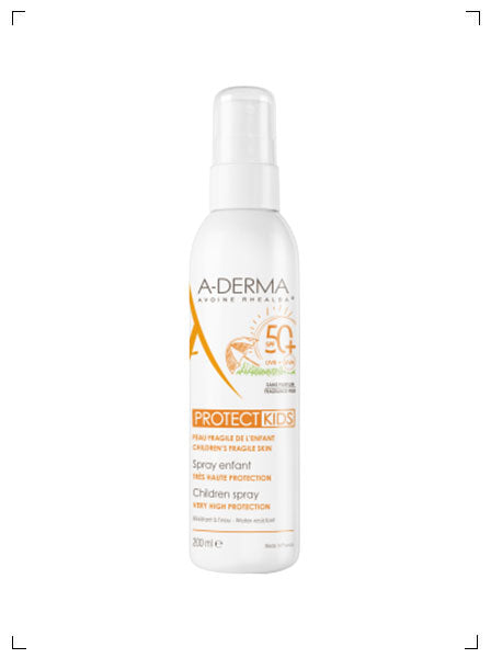 A-Derma PROTECT SPRAY ENFANTS TRES HAUTE PROTECTION SPF+50, プロテクト スプレー キッズ ベリーハイ プロテクションSPF 50+ アデルマ