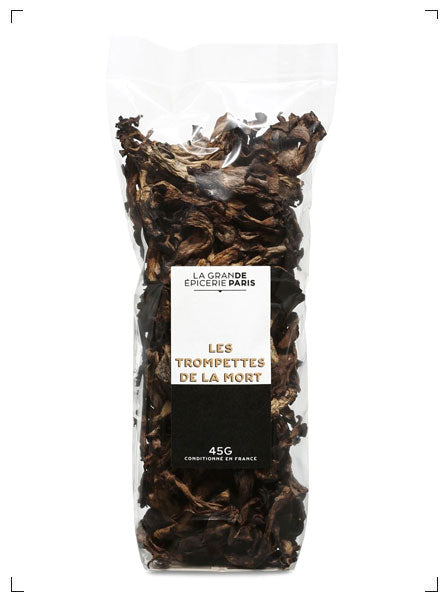Le Bon Marche LES TROMPETTES DE LA MORT, 乾燥 黒ラッパ茸 ル ボン マルシェ