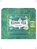 Kusmi Tea GREEN MIX BIO 20 SACHETS MOUSSELINES, グリーン ミックス ティーバッグ ×20袋 クスミティ