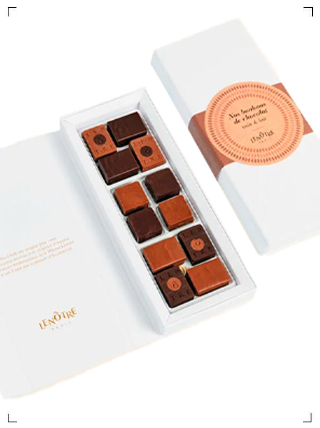 Lenotre BOITE DE BONBONS DE CHOCOLAT ASSORTIS 12PIECES, ボンボンショコラ アソート 12個入り ルノートル