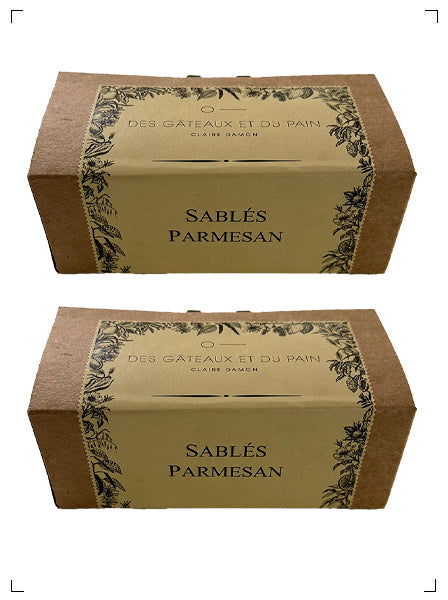 Des Gateaux et du Pain SABLES PARMESAN, サブレ パルメザン 2個セット デ ガトー エ デュ パン