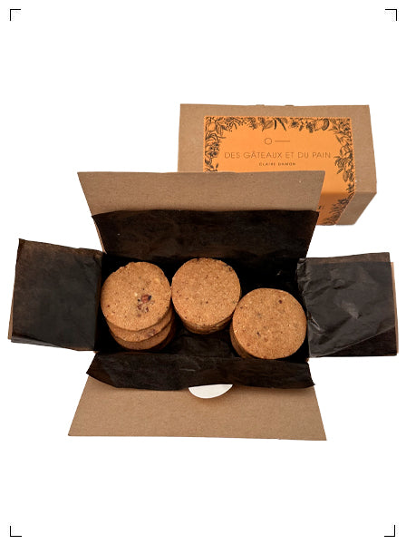 Des Gateaux et du Pain SABLES PRALINE NOISETTES, サブレ ヘーゼルナッツ プラリネ 2個セット デ ガトー エ デュ パン