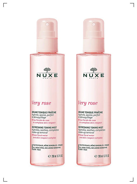 Nuxe VERY ROSE BRUME TONIQUE FRAICHE, ヴェリィローズ フレッシュトニックミスト 2本セット ニュクス