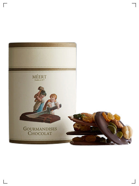 Meert GOURMANDISES CHOCOLAT MENDIANTS, グルマンディーズ ショコラ マンディアン メール