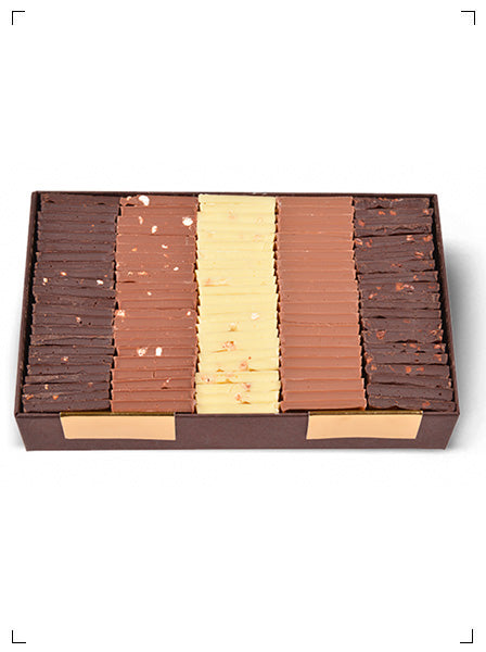 Roy Chocolatier PETITS CARRES CHOCOLAT 5SAVEURS AU CHOIX, プチ キャレ ショコラ 5種セット ロワ ショコラティエ
