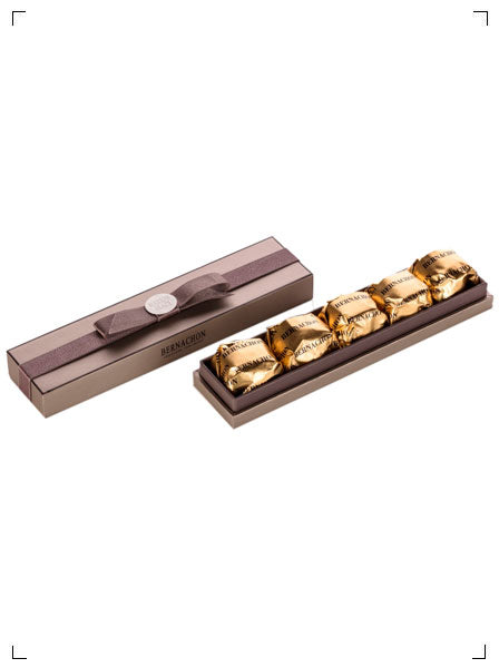 Bernachon REGLETTE 5 MARRONS GLACES, マロングラッセ 5個入り ベルナシオン