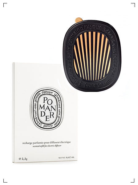 Diptyque DIFFUSEUR POUR LA VOITURE ET CARTOUCHE, カーディフューザー ＆ 香り付きインサート ディプティック