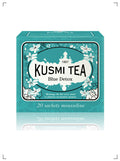 Kusmi Tea BLUE DETOX 20 SACHETS MOUSSELINES, ブルーデトックス ティーバッグ ×20袋 クスミティ