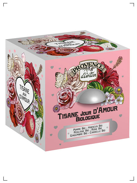 Provence d'Antan TISANE JOUR D'AMOUR BIOLOGIQUE, ティザンヌ ジュール ダムール ビオ プロヴァンス ダンタン