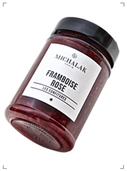 Christophe Michalak CONFITURE FRAMBOISE ROSE, コンフィチュール フランボワーズ ローズ クリストフ ミシャラク