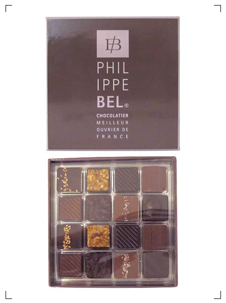 Philippe Bel BOITE 16 PRALINES, プラリネ コフレ 16個入り フィリップ ベル