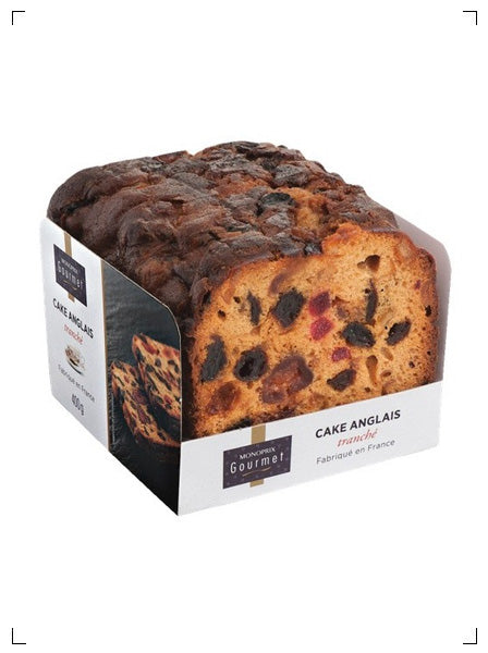 Monoprix gourmet CAKE ANGLAIS TRANCHE, フルーツケーキ モノプリ グルメ