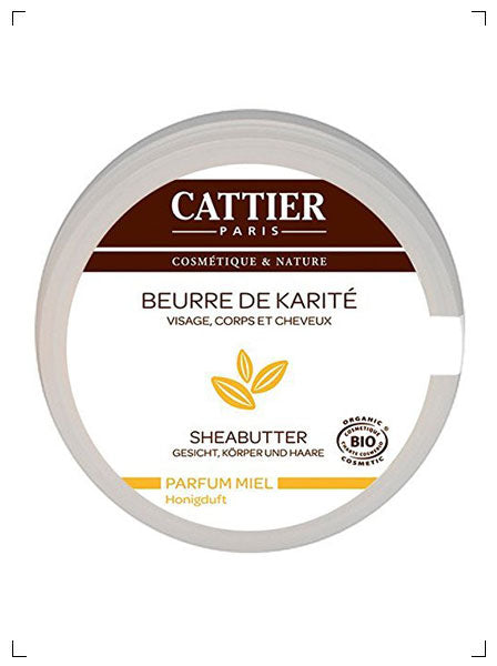Cattier BEURRE DE KARITE PARFUM MIEL, シアバター ハチミツの香り カティエ