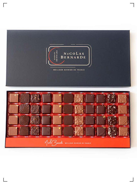 Nicolas Bernarde COFFRET 44 CHOCOLATS, アソート ショコラ 44個入り ニコラ ベルナルデ