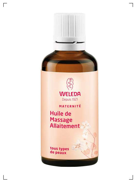 Weleda HUILE DE MASSAGE DU ALLAITEMENT, マッサージオイル バスト用 ヴェレダ