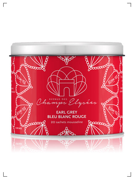 Kusmi Tea EARL GREY BLEU BLANC ROUGE, アールグレイ ブルー ブラン ルージュ ティーバッグ×20袋 クスミティ