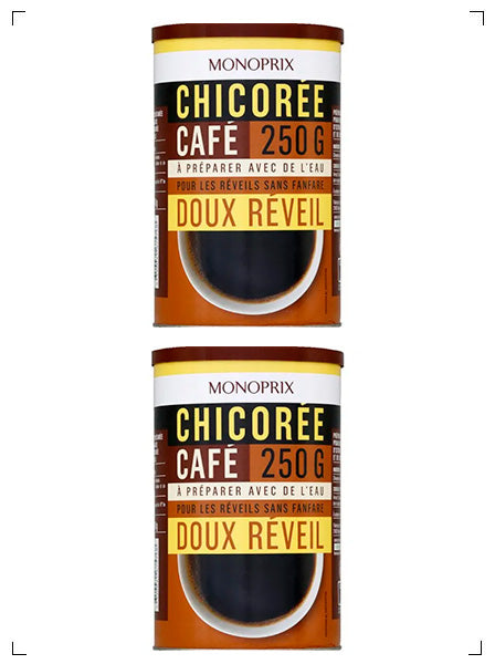 Monoprix CHICOREE CAFE SOLUBLES, チコリコーヒー 250g 2個セット モノプリ