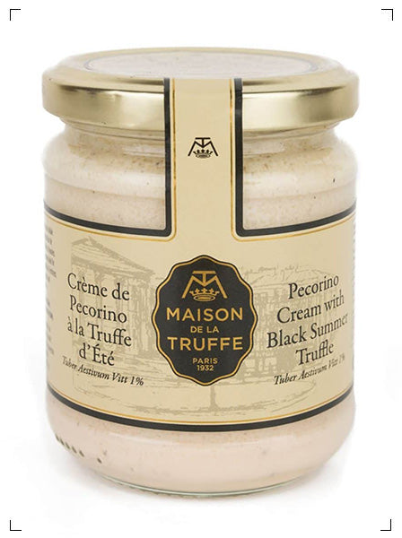 Maison de la Truffe CREME DE PECORINO A LA TRUFFE DE ETE, 黒トリュフ入り ペコリーノ チーズクリーム メゾン ド ラ トリュフ